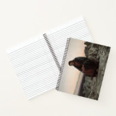 Christus in der Wildnis (von Ivan Kramskoi) Notizblock (Innenseite)