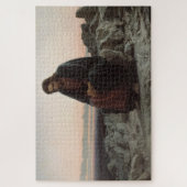 Christus in der Wildnis (von Ivan Kramskoi) Puzzle (Vertikal)