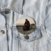 Christus in der Wildnis (von Ivan Kramskoy) Button (Beispiel)