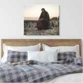 Christus in der Wüste Leinwanddruck (Insitu (Schlafzimmer))