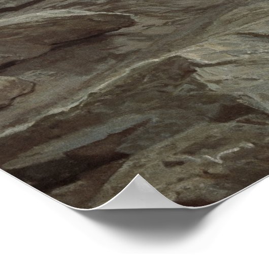 Christus in der Wüste Poster (Ecke)