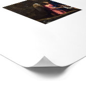 Christus in der Wüste Poster (Ecke)