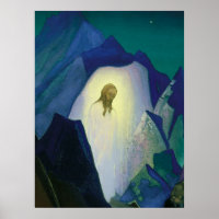 „Christus in der Wüste“ von Nicholas Roerich