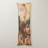 Christus in Limbo - Hans Mielich Fine Art Seitenschläferkissen (Rückseite (Vertikal))