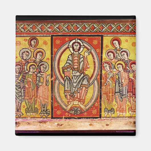 Christus in Majestät 2 Magnet (Vorne)