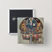 Christus in Ruhm 2 Button (Vorne & Hinten)