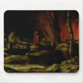 Christus in Schwebe 2 Mousepad (Vorne)