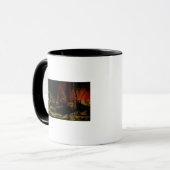 Christus in Schwebe 2 Tasse (Vorderseite Links)