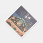 Christus in Weihnachten - Napkins behalten Serviette (Ecke)