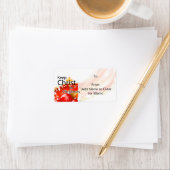 Christus in Weihnachts-Geschenk-Tag behalten Adressaufkleber (Insitu)