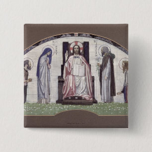 Christus inthronisierte button