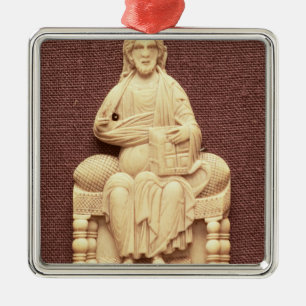 Christus inthronisierte, Byzantiner, 10-1. Silbernes Ornament