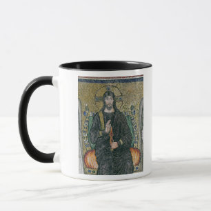Christus inthronisierte mit den Engeln Tasse