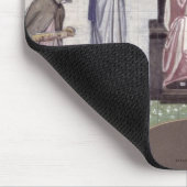 Christus inthronisierte mousepad (Ecke)