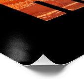 Christus ist auferstanden - Auferstehung Jesu Oste Poster (Ecke)