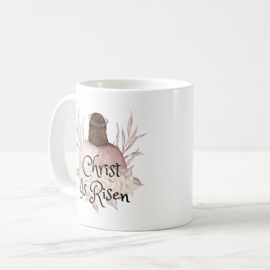 Christus ist auferstanden kaffeetasse (Vorderseite Links)