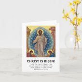 Christus ist auferstanden! karte (Gelbe Blume)