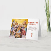 Christus ist auferstanden! karte (Vorderseite)