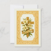 Christus ist das katholische Osterpaschal-Gebet (Vorderseite)