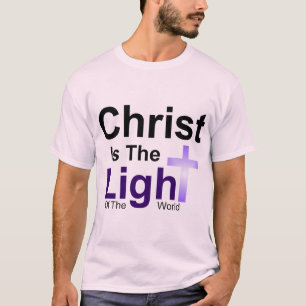 Christus ist das Licht Herren T-Shirt