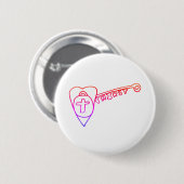 Christus ist das wichtigste Round-Abzeichen Button (Vorne & Hinten)