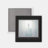 Christus ist der Weg Magnet (Vorderseite/Rückseite)