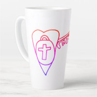 Christus ist die große Latte-Tasse