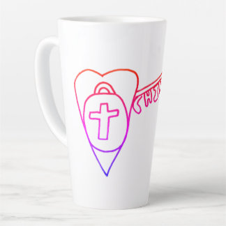 Christus ist die große Latte-Tasse Milchtasse