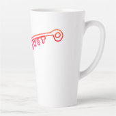 Christus ist die große Latte-Tasse Milchtasse (Rechts)