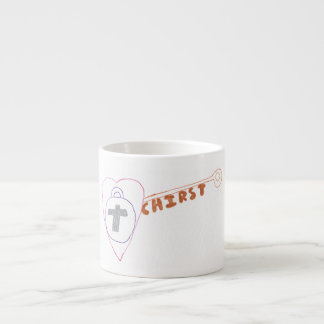 Christus ist die Key Espresso-Tasse Espressotasse