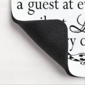 Christus ist die Mitte unseres Zuhause Mousepad (Ecke)