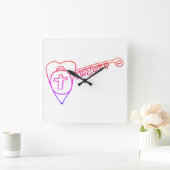 Christus ist die Uhr am Schlüsselplatz (Zuhause)