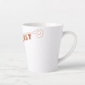 Christus ist die wichtigste Latte-Tasse Milchtasse (Rechts)