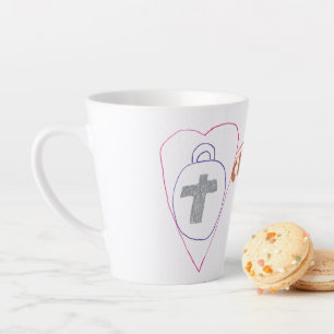 Christus ist die wichtigste Latte-Tasse Milchtasse