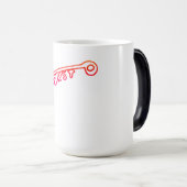 Christus ist die wichtigste Morphing-Tasse Verwandlungstasse (VorderseiteRechts)