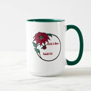 Christus ist Geboren individualisiert Weihnachten Tasse