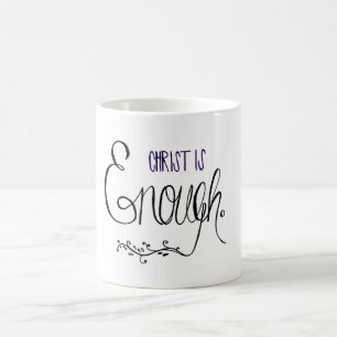 Christus ist genügend Kaffee-Tasse Kaffeetasse