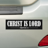 Christus ist Herr Autoaufkleber (Auf Auto)
