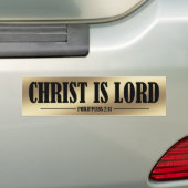 Christus ist Herr Autoaufkleber (Auf Auto)