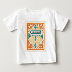 Christus ist König Baby T-shirt