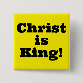 Christus ist König! Button