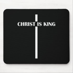 Christus ist König Christlicher Glaube Kirche ist Mousepad