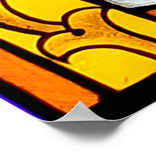 Christus ist König Poster (Ecke)