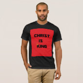 Christus ist König Shirt (Vorne ganz)