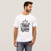 Christus ist König T-Shirt (Vorne ganz)