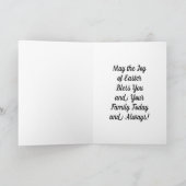 Christus ist kreuz geworden feiertagskarte (Innenseite)