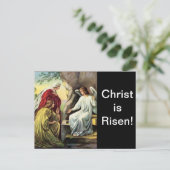 Christus ist Risen, doch ist er doch Risen! Postkarte (Stehend Vorderseite)