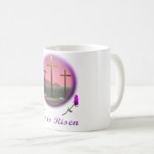 Christus ist Risen Kaffeetasse (VorderseiteRechts)