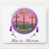 Christus ist Risen Mousepad (Vorne)