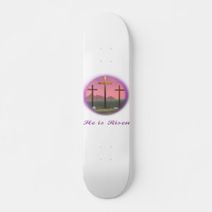Christus ist Risen Skateboard
